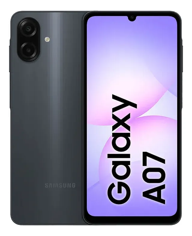 Smartphone Samsung Galaxy A07 64GB 4GB (com carregador) Preto
