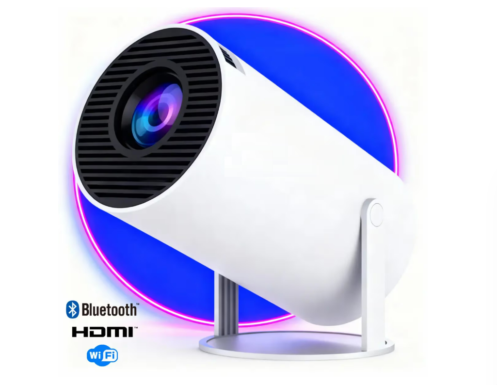 Projetor Smart Portátil Hy300 4k Full Hd Android 11 Wifi 5G Bluetooth