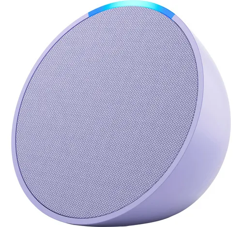 Alexa Amazon Echo Pop Smart Assistente Virtual Roxo